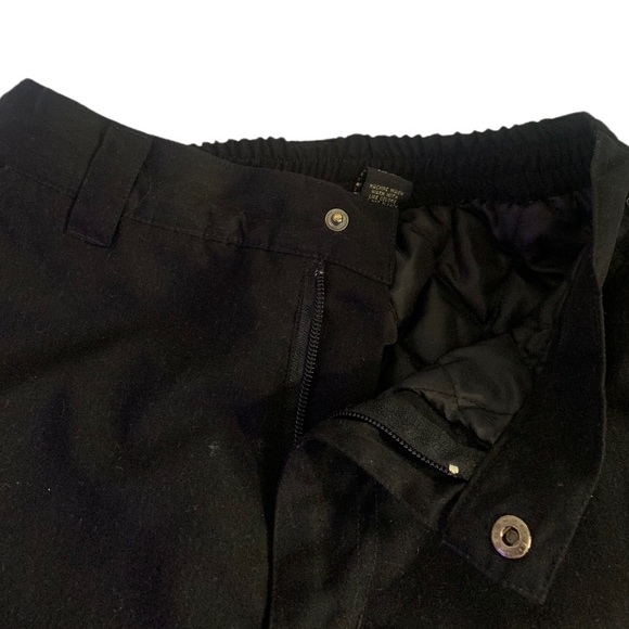 Gander Mountain Guide Series Ladies Black Winter Ski Snow Pants Sz L - Picture 2 of 6